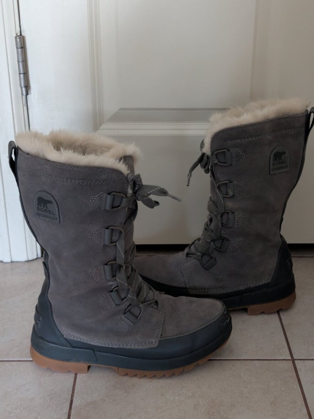Sorel Joan of Arctic Wedge III Tall Waterproof Winter Boots Women's Size 10
